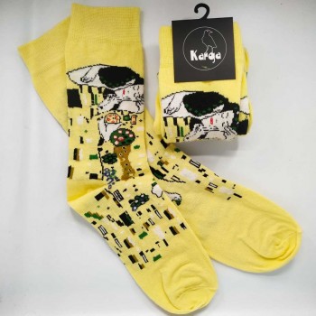 Gustav Klımt Kiss Unisex Çorap