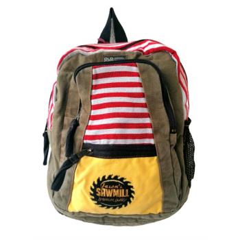 OLD COTTON CARGO 5104 ELTON BAG SIRT ÇANTA HAKİ SARI
