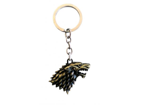 GAME OF THRONES STARK METAL BRONZ ANAHTARLIK GAME OF THRONES STARK METAL BRONZ ANAHTARLIK